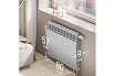 Радиатор Royal Thermo BiLiner 500 /Silver Satin VR - 10 секций НС-1196687