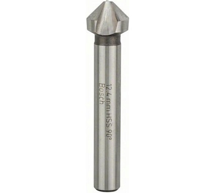 Конусный зенкер HSS 12.4 мм, М6 Bosch 2608597507