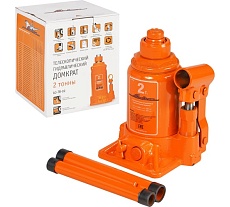 Телескопический домкрат Airline 2 т, в сумке, MIN - 161 мм, MAX - 387 мм AJ-TB-02