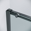 Душевая дверь Grossman Galaxy 100x195 прозрачное, графит сатин 100.K33.01.100.42.00