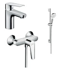 Душевой набор Hansgrohe Logis E SetLogisE70B (71177000+71610000+26532400)