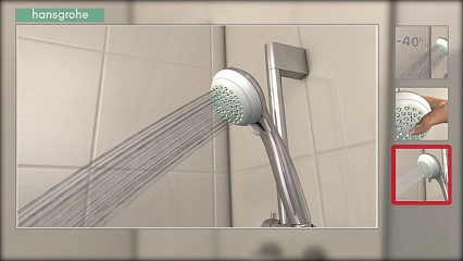 Душевой гарнитур Hansgrohe Crometta 1jet/Unica С 27728000