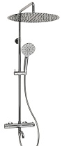 Душевая стойка WasserKRAFT A188.117.127.010.CH Thermo с термостатом, хром