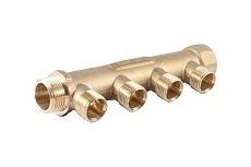 Коллектор латунный PROFACTOR в/н 3/4" х 4 вых 1/2" нар PF MF 262.4