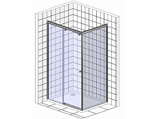 Душевой уголок Bravat Line 120x80 прямоугольный