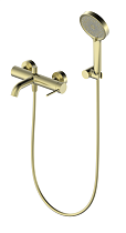 Смеситель для ванны Oliveeka Y-Line OL-639017-BG золото матовое