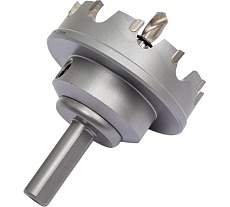 Коронка по металлу HM (55х12 мм; хвостовик 10 мм; комплект) D.BOR HS-HM-12-055-T