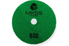 Алмазный гибкий шлифовальный круг MKSS Toolbox MK2606 АГШК Ø100 Р800 для сухой лощения MKSS MK26060800