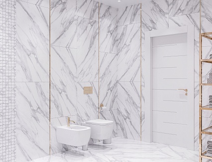 Керамогранит Absolut Gres Calacatta Grey Glossy 60х120 см, AB AB 1013G