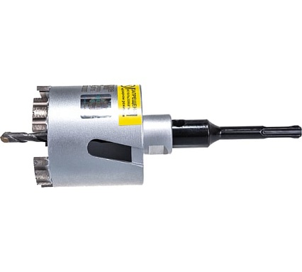 Коронка алмазная по бетону Laser Five Teeth 72 мм Hilberg HP272