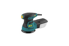 Эксцентриковая шлифмашина FIT 350 Вт, 3000-13000 об/мин, 125 мм, 1,5 кг, липучка, пластик. контейнер, коробка 80582