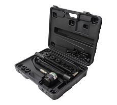 Гидроцилиндр обратного действия Rockforce с насосом и комплектом надставок, 10т RF-71002