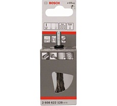 Щетка зачистная кистевидная (10 мм, скрученая проволока 0.35 мм) Bosch 2608622128