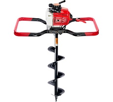 Профессиональный комплект мотобур BURAN DT-1000 со шнеком DRILL 200x800 S00142