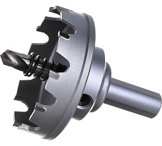 Коронка по металлу HM (60х12 мм; хвостовик 10 мм; комплект) D.BOR HS-HM-12-060-T