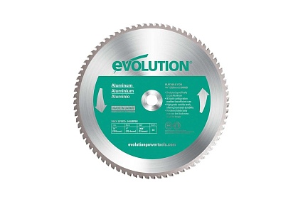 Диск (355х25.4х2,4 мм; 80 зубьев) по алюминию Evolution 80TBLADE14