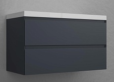 Тумба с раковиной Style Line Манхэттен 100 см графит