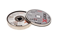 Отрезной диск по нержавеющей стали X-LOCK (125x1x22.2 мм; 10 шт.) Bosch 2608619267
