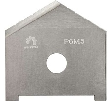 Пластина для сверла перового сборного 95 мм, Р6М5, ГОСТ 25526-82 WOLFSTAR mi00331