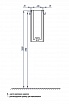Шкаф одностворчатый Акватон Крит L, венге арт. 1A163603KT50L