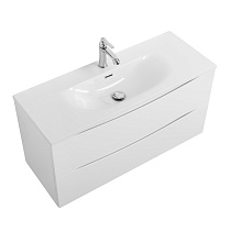 Мебель для ванной BelBagno Marino-Cer-Mini 100 см Bianco Lucido
