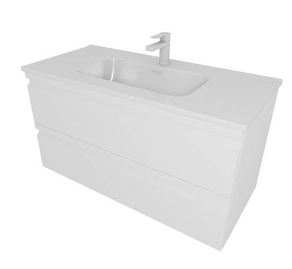 Тумба с раковиной Aquatek Вега 100 см AQ77100