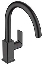 Смеситель для кухни Hansgrohe Vernis Shape 71871670 черный матовый