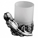Стакан Art&Max Tulip AM-B-0082D-T серебро