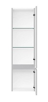 Шкаф пенал AQUAme S1 33 см серый AQM9001GM