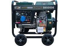 Дизельный генератор Stem Techno s6500de (6,5кв, электростартер, дисплей, подогрев) ГЕН019
