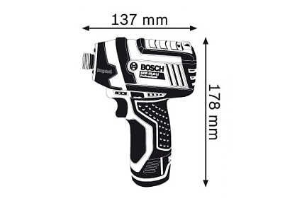 Аккумуляторный ударный гайковерт Bosch GDR 12V-105 Professional Solo 0.601.9A6.901