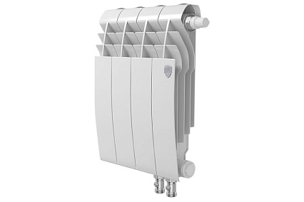Радиатор Royal Thermo BiLiner 350/Silver Satin VDR - 4 секции НС-1309718