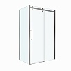 Душевой уголок BelBagno MARINO-2-AH-1-150/80-C-GM 150x80 прозрачный, оружейная сталь