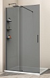 Душевая перегородка Vincea Walk-In VSW-1WSL120CGGM 120x200 вороненая сталь, тонированное
