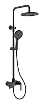 Душевая стойка Black&White Gravity GL-9103-MB черный матовый