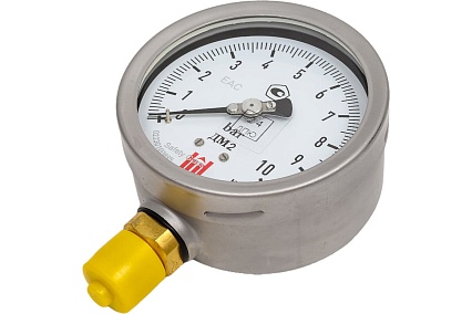 Манометр ДМ 2 100 Р (0-10) бар, кл.1.0, G1/2" BD 1152100009