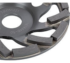Чашка алмазная DGS-W 125D-22.23H &quot;Double Fan Turbo Premium Row&quot; Elsilber EL-RY125DFR