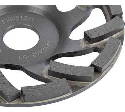 Чашка алмазная DGS-W 125D-22.23H "Double Fan Turbo Premium Row" Elsilber EL-RY125DFR