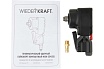 Пневматический ударный гайковерт Wiederkraft TWIN TURBO компактный 1/2, 550 Нм WDK-20435S