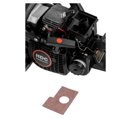 Бензопила HDC HD-C180 шина 35 см (14), 3/8 LP, 1.3 мм, 50 зв.HD6210-2