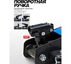 Подкатной гидравлический низкопрофильный домкрат Forsage с поворотной ручкой 3 т F-TR8204(60282)