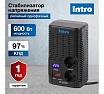 Стабилизатор напряжения Intro К-600, 160-260В/220В, 600ВА Б0064659