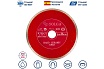 Диск алмазный сплошной (350х25,4 мм) HARD CERAMICS Solga Diamant 20010350