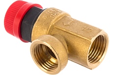 Предохранительный клапан MALGORANI мембранный, ВВ, 1/2&quot;, 6 bar V910.12.060