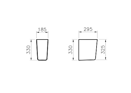 Полупьедестал для раковины VitrA S20 5281B003-7201