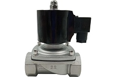 Соленоидный клапан прямого типа с мембраной принудительного подъёма ArTorq SK32N200GN.220AC 2/2 нормально закрыт, G 1”1/4, корпус нержавеющая сталь