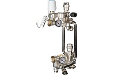 Насосно-смесительный узел с сервоприводом Valtec без насоса, длина насоса 180 мм M VT.COMBI.S.180M