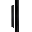 Душевой уголок Vincea Slim Soft VSR-1SS1014CLB 140x100 черный, стекло прозрачное