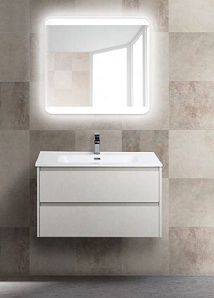 Мебель для ванной BelBagno Kraft 80 см Pietra Bianco