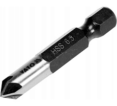 Зенкер конический 6.3 мм, HEX Yato YT-44721